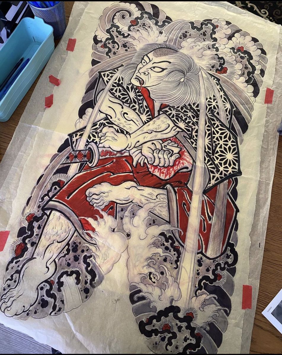 900+ ý tưởng hay nhất về Samurai tattoo trong 2026