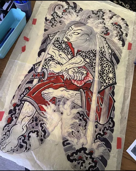 900+ ý tưởng hay nhất về Samurai tattoo trong 2026