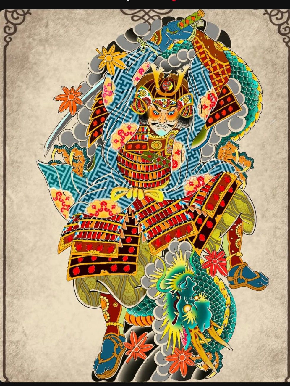 900+ ý tưởng hay nhất về Samurai tattoo trong 2026