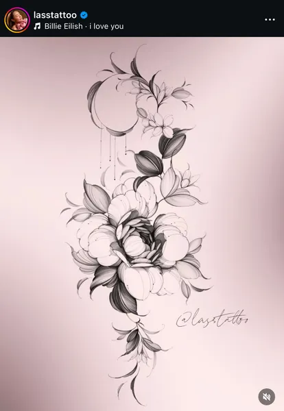 flowers tattoo
