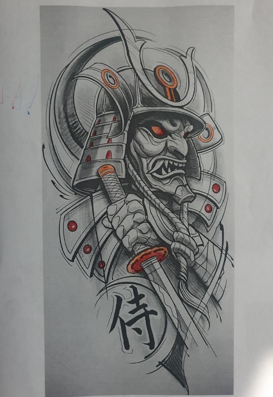 900+ ý tưởng hay nhất về Samurai tattoo trong 2026