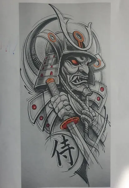 900+ ý tưởng hay nhất về Samurai tattoo trong 2026