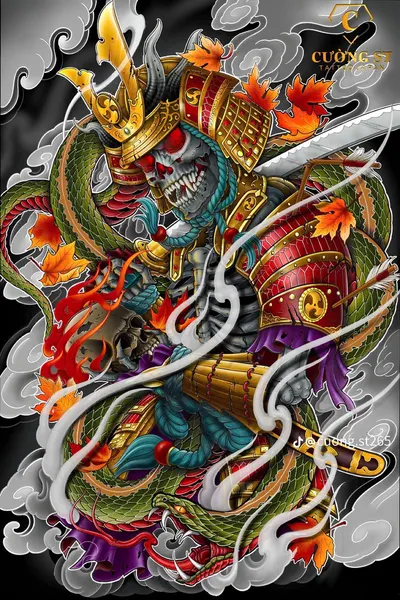 900+ ý tưởng hay nhất về Samurai tattoo trong 2026