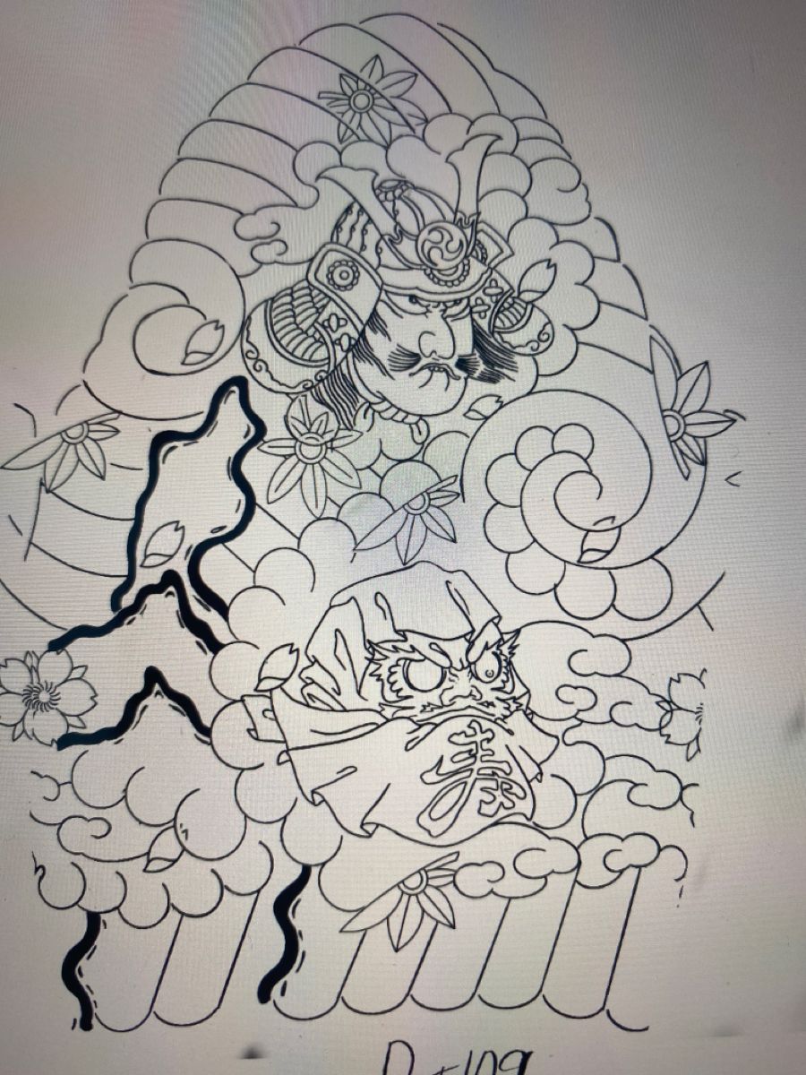 900+ ý tưởng hay nhất về Samurai tattoo trong 2026