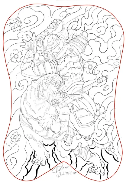 900+ ý tưởng hay nhất về Samurai tattoo trong 2026