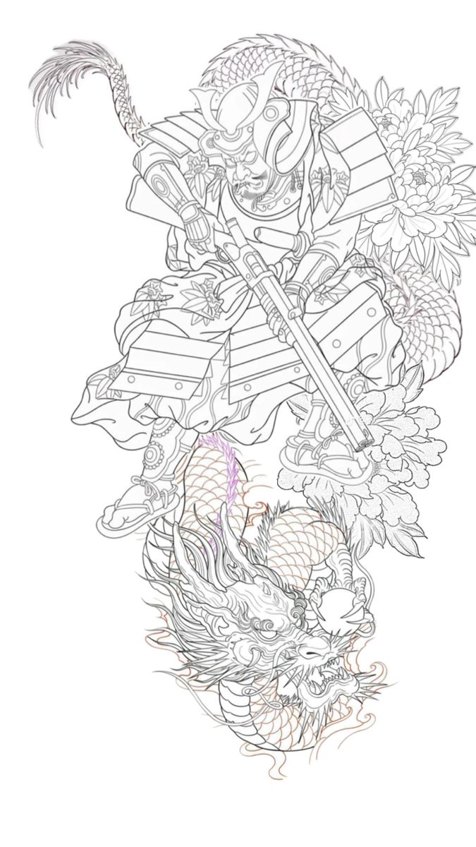900+ ý tưởng hay nhất về Samurai tattoo trong 2026