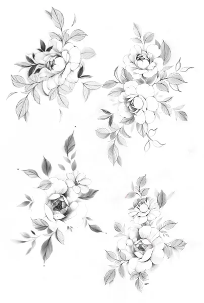 flowers tattoo