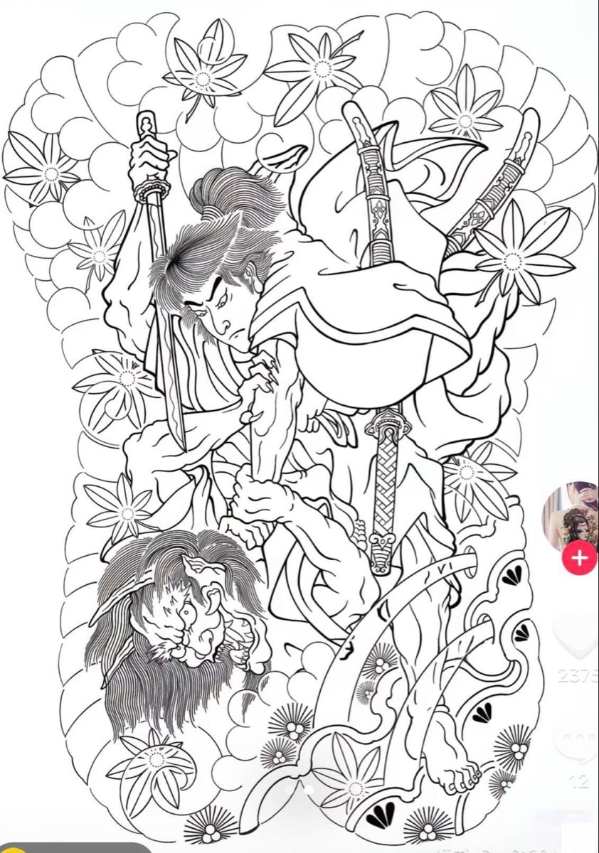 900+ ý tưởng hay nhất về Samurai tattoo trong 2026