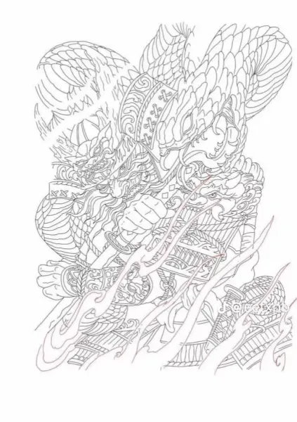 900+ ý tưởng hay nhất về Samurai tattoo trong 2026
