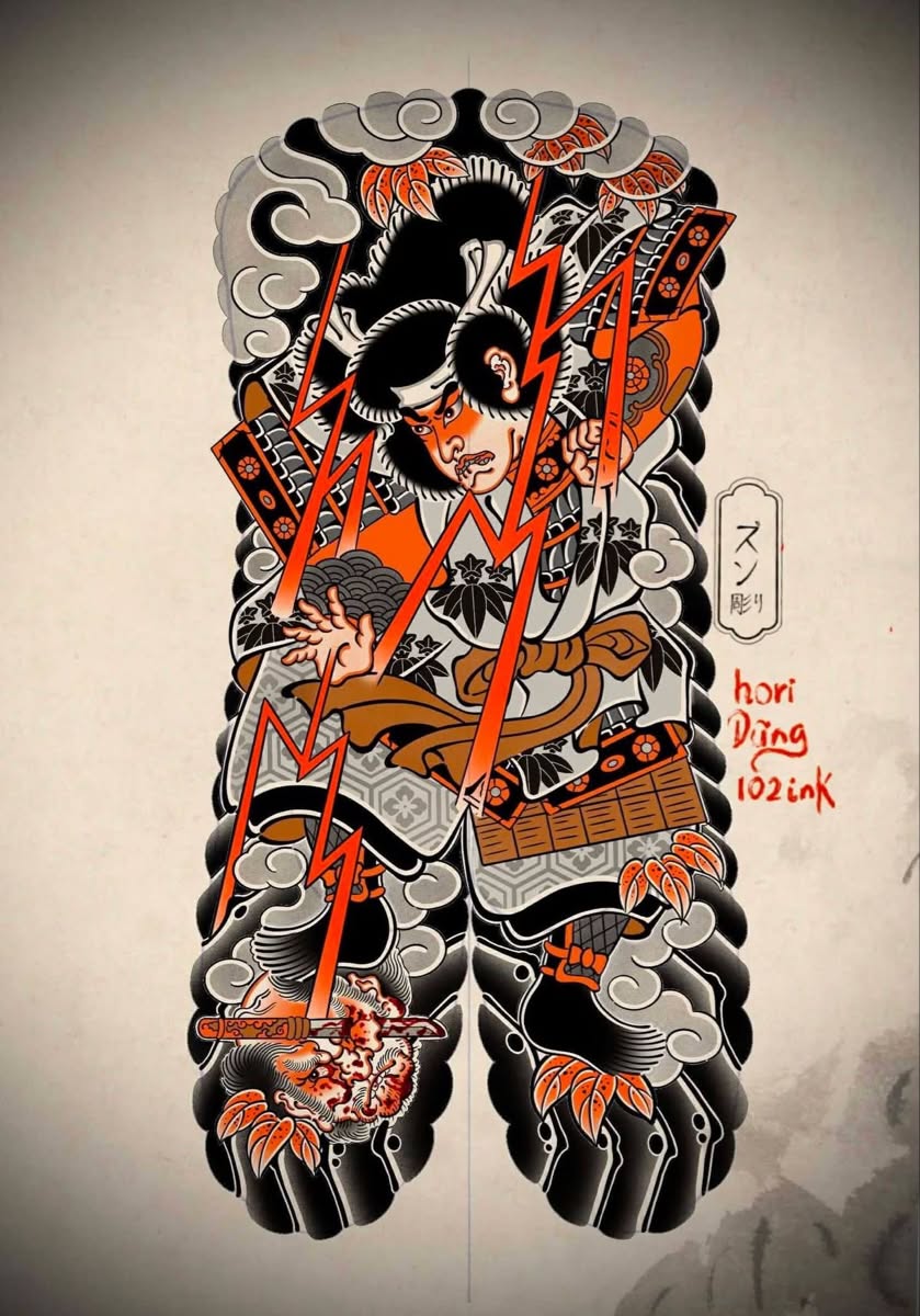 900+ ý tưởng hay nhất về Samurai tattoo trong 2026