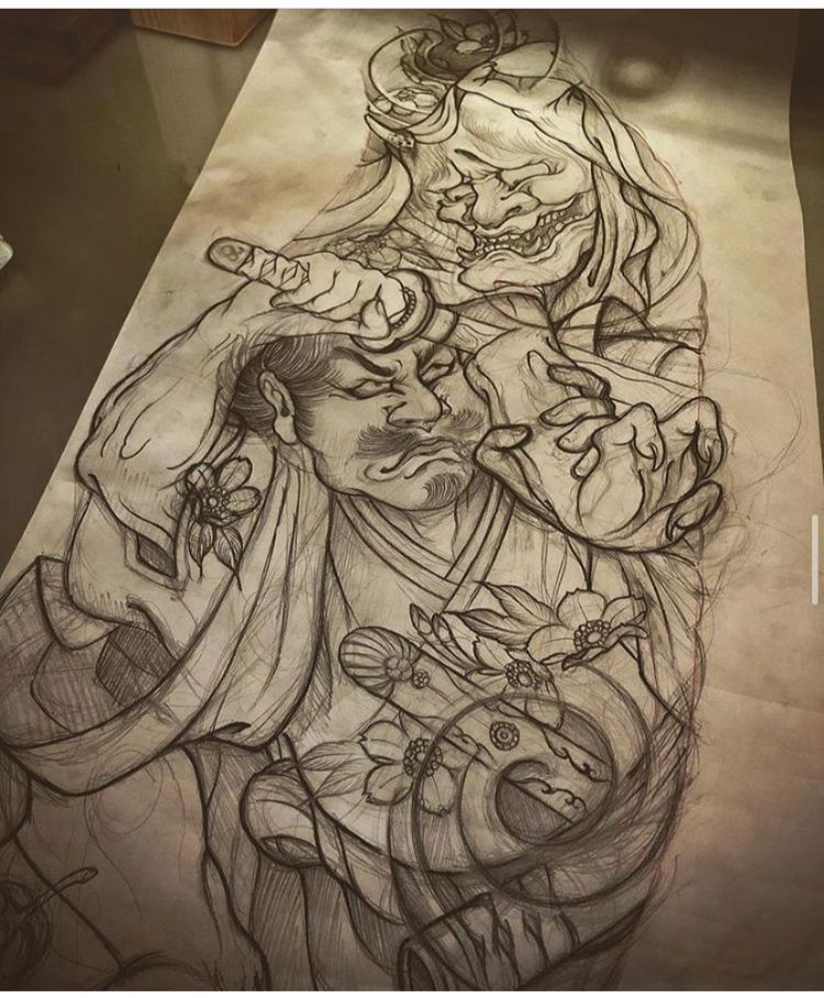 900+ ý tưởng hay nhất về Samurai tattoo trong 2026