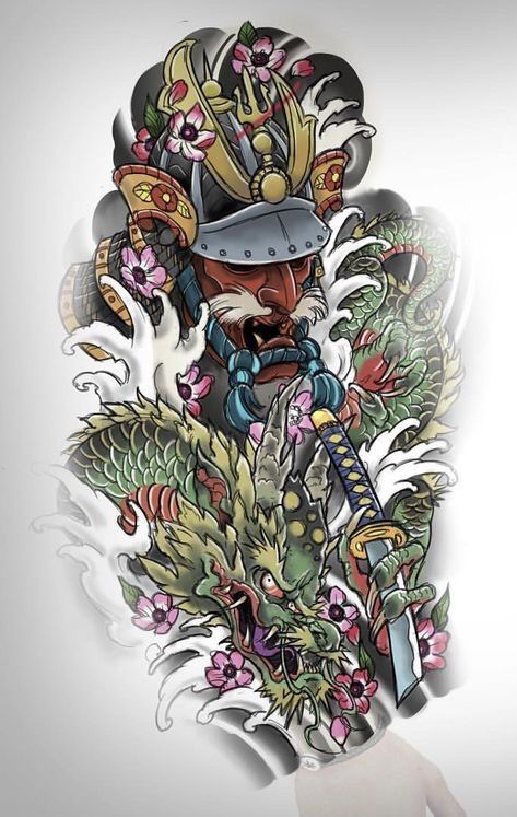 900+ ý tưởng hay nhất về Samurai tattoo trong 2026