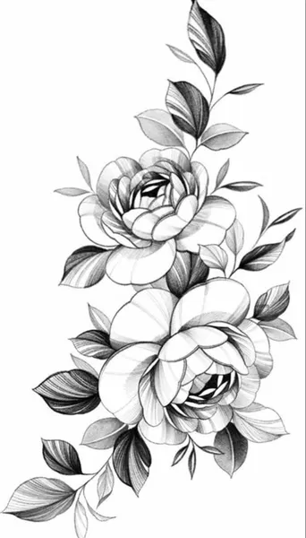 flowers tattoo