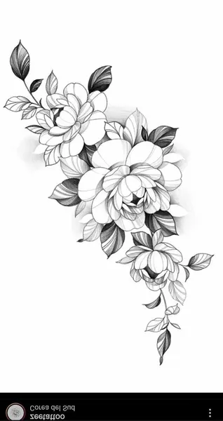 flowers tattoo