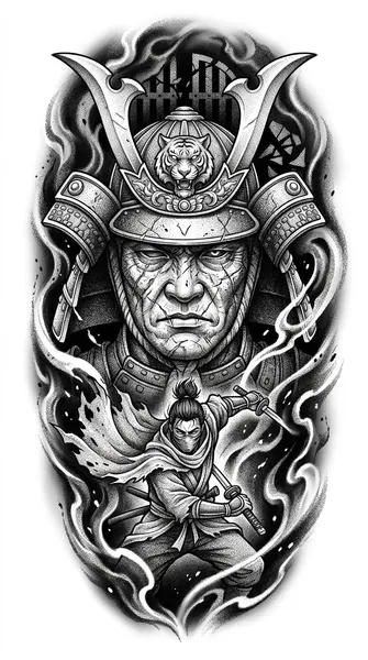 Samurai tattoo idea