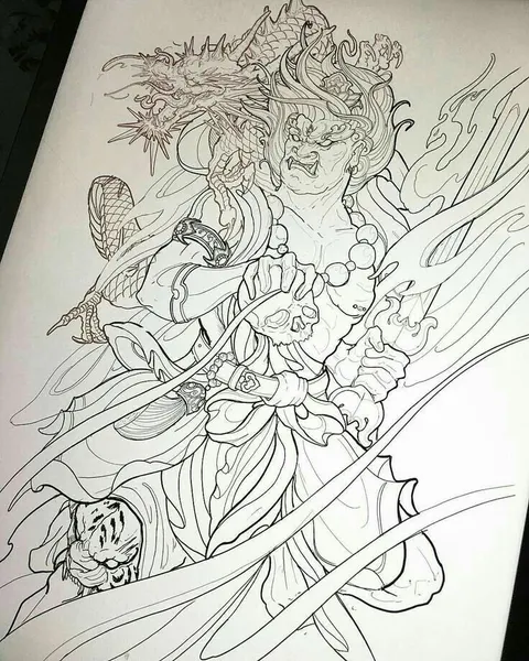 900+ ý tưởng hay nhất về Samurai tattoo trong 2026
