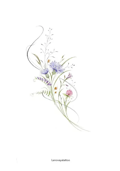 flowers tattoo