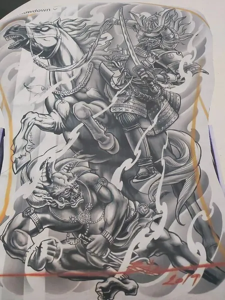 900+ ý tưởng hay nhất về Samurai tattoo trong 2026