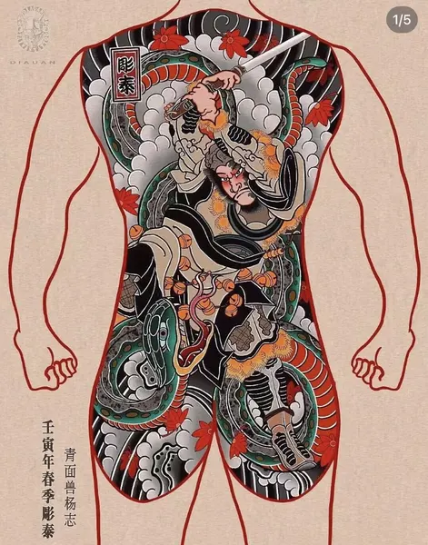 900+ ý tưởng hay nhất về Samurai tattoo trong 2026