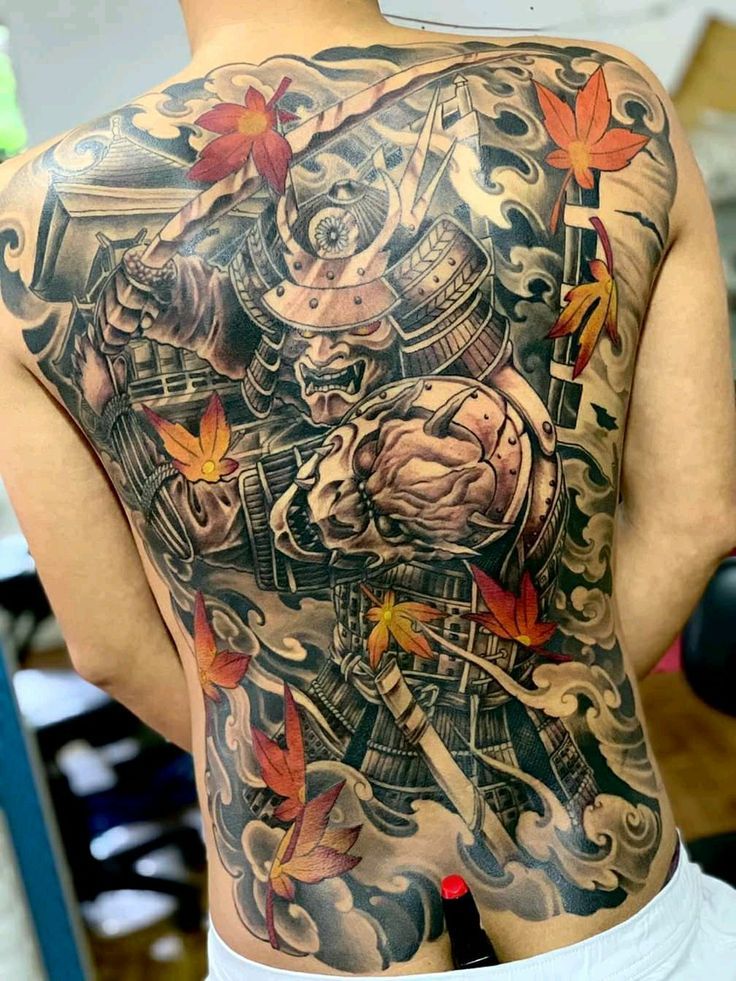 900+ ý tưởng hay nhất về Samurai tattoo trong 2026