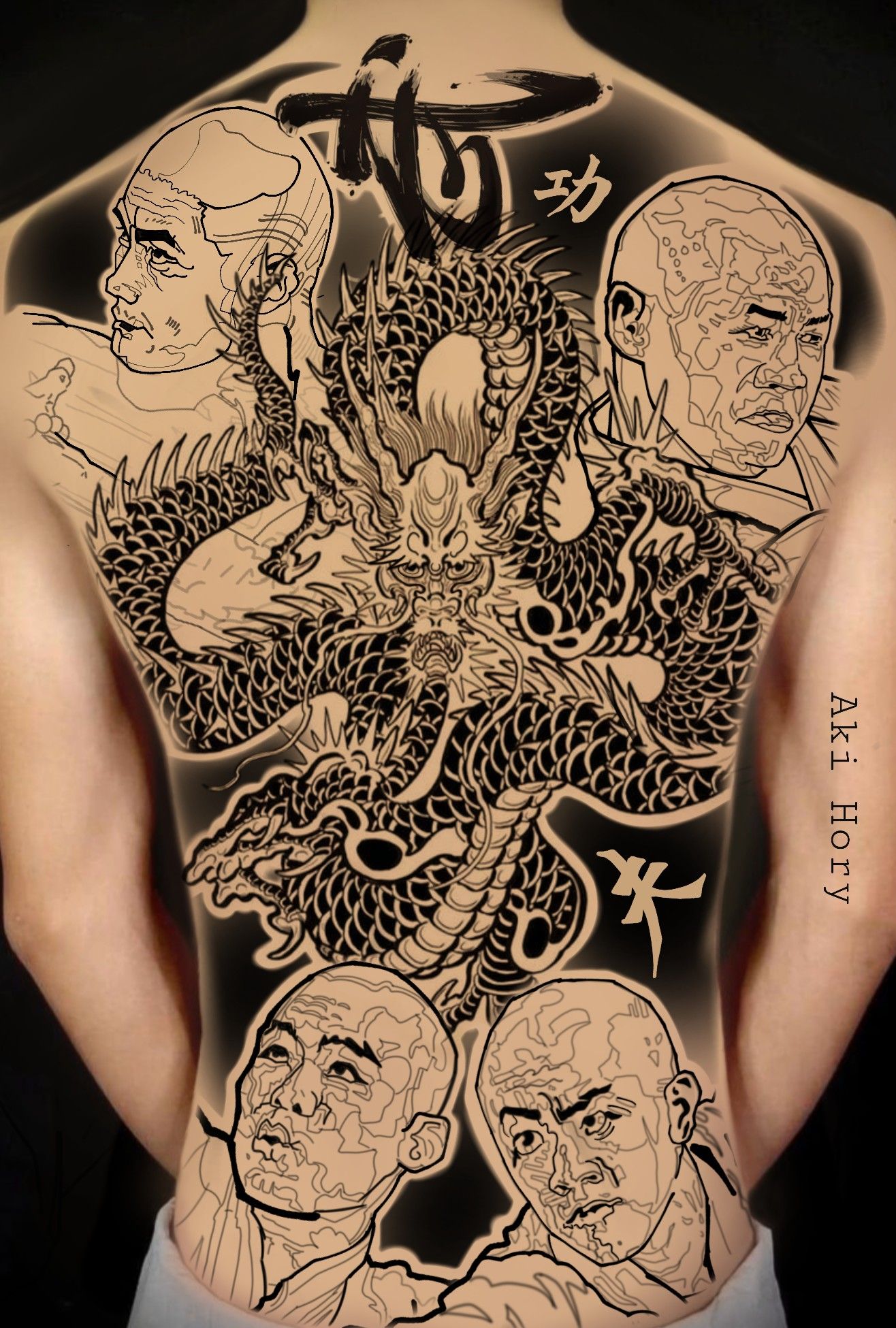 900+ ý tưởng hay nhất về Samurai tattoo trong 2026