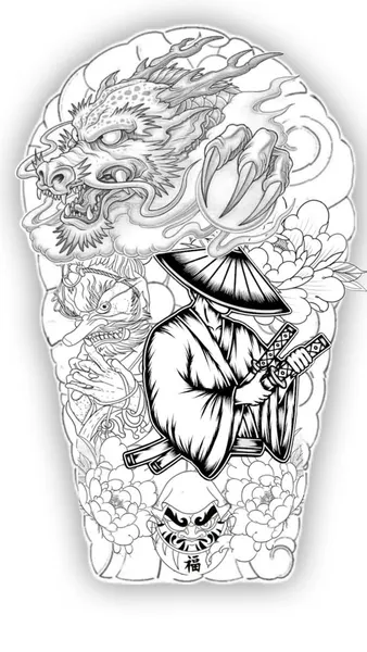 900+ ý tưởng hay nhất về Samurai tattoo trong 2026