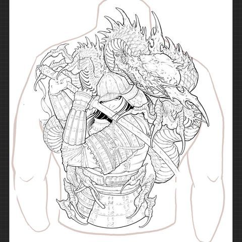 900+ ý tưởng hay nhất về Samurai tattoo trong 2026