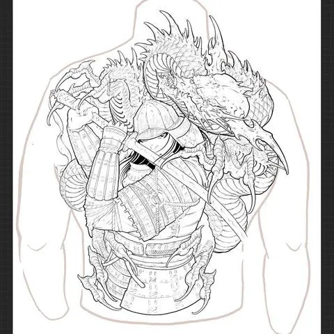 900+ ý tưởng hay nhất về Samurai tattoo trong 2026