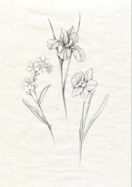 flowers tattoo