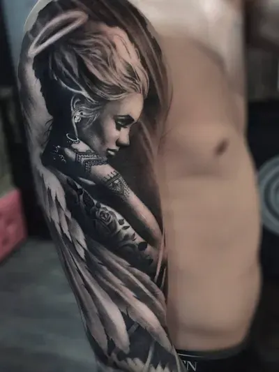 koyoliew / angel tattoos