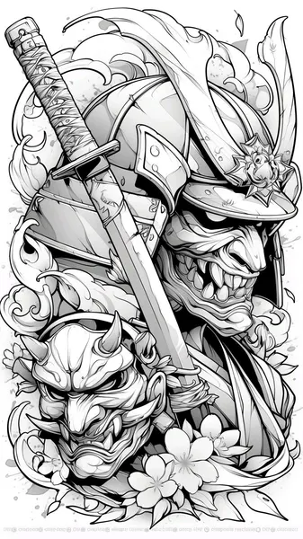900+ ý tưởng hay nhất về Samurai tattoo trong 2026