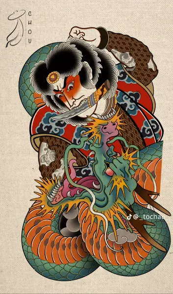 900+ ý tưởng hay nhất về Samurai tattoo trong 2026