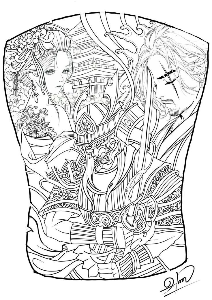 900+ ý tưởng hay nhất về Samurai tattoo trong 2026