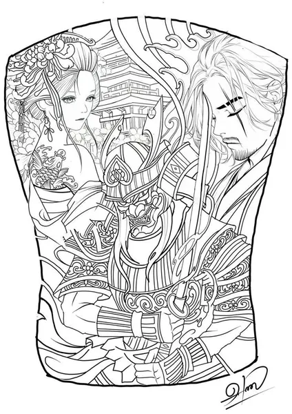 900+ ý tưởng hay nhất về Samurai tattoo trong 2026