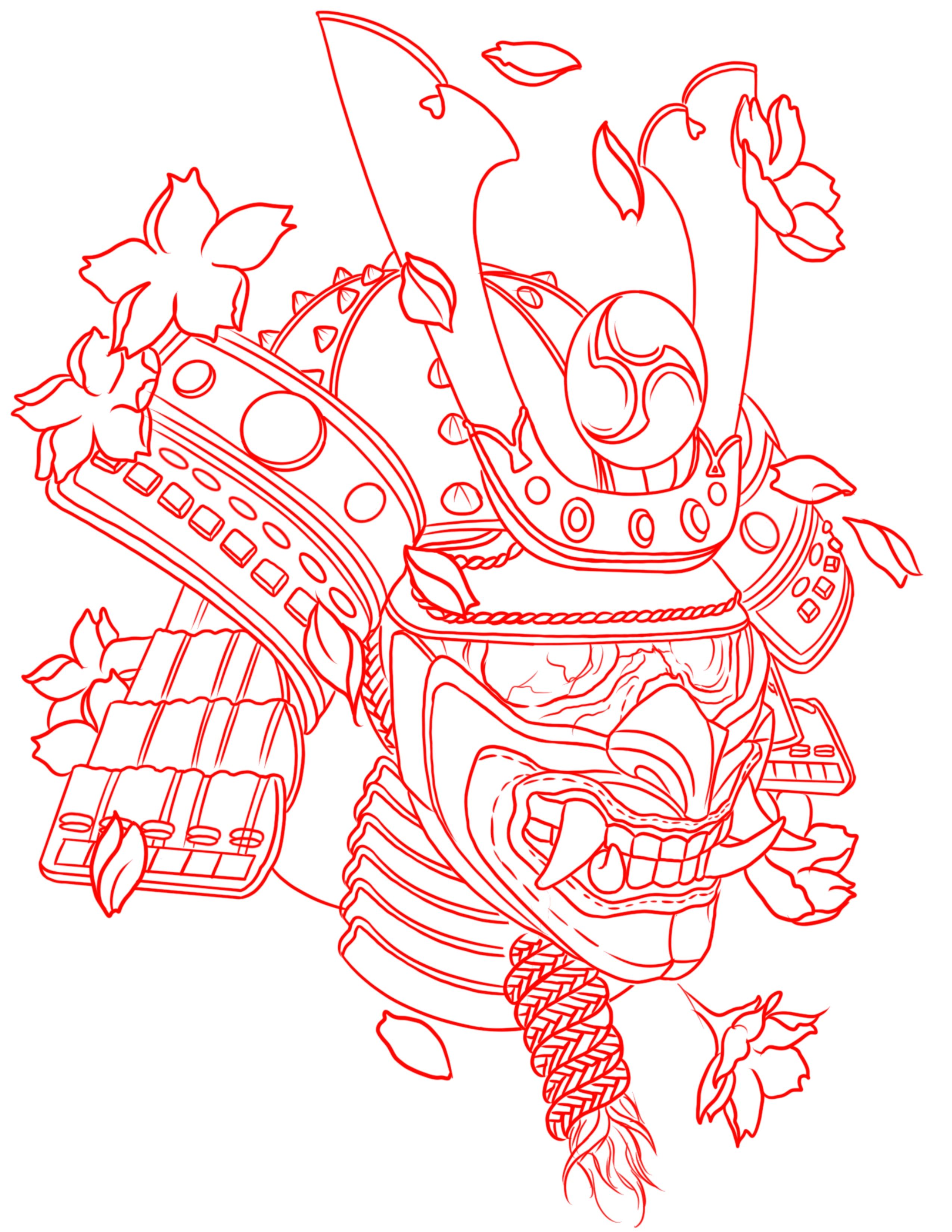 900+ ý tưởng hay nhất về Samurai tattoo trong 2026