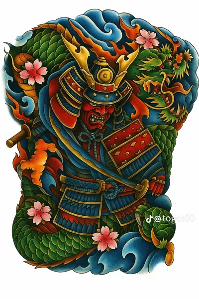 900+ ý tưởng hay nhất về Samurai tattoo trong 2026