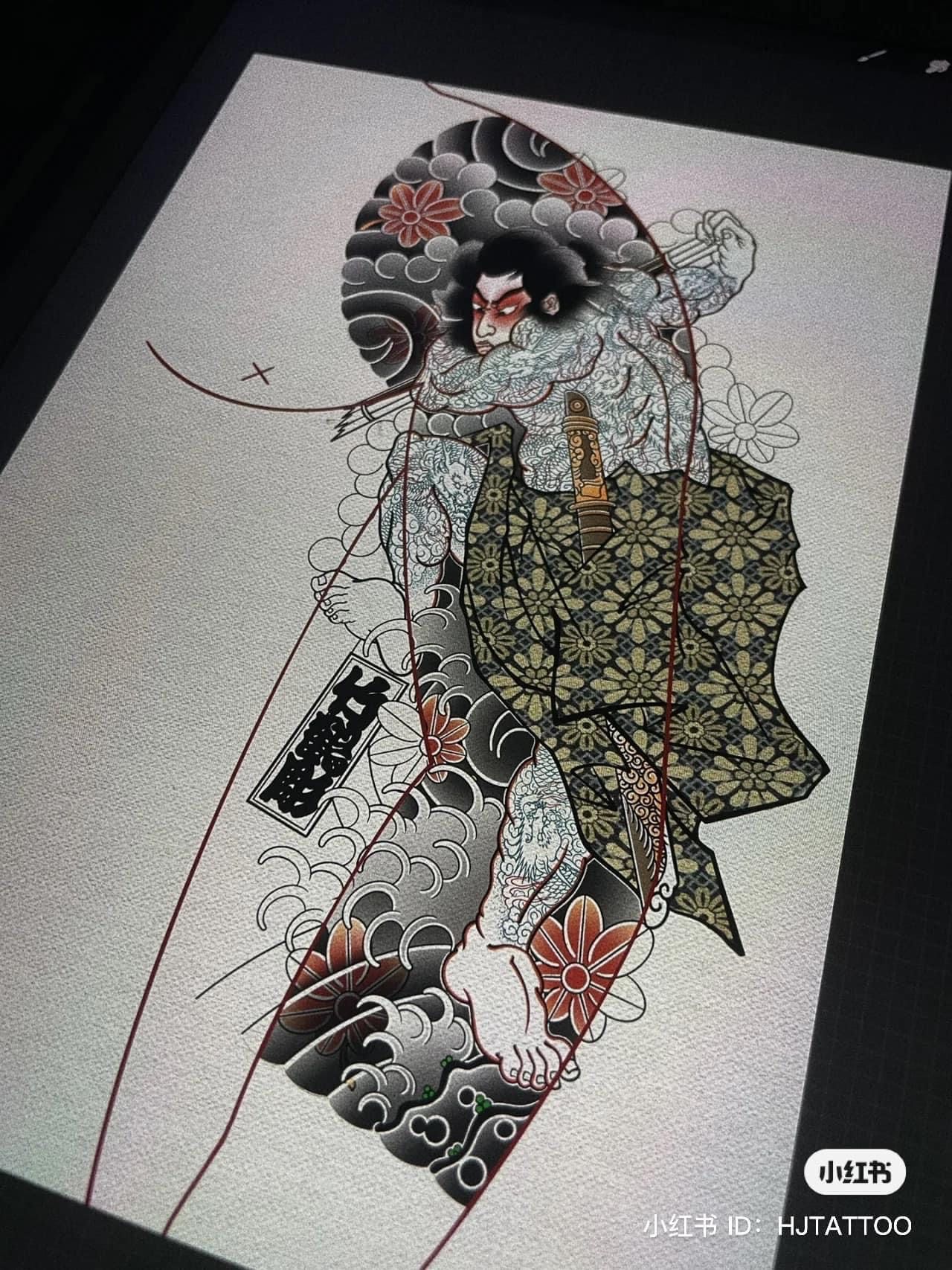 900+ ý tưởng hay nhất về Samurai tattoo trong 2026
