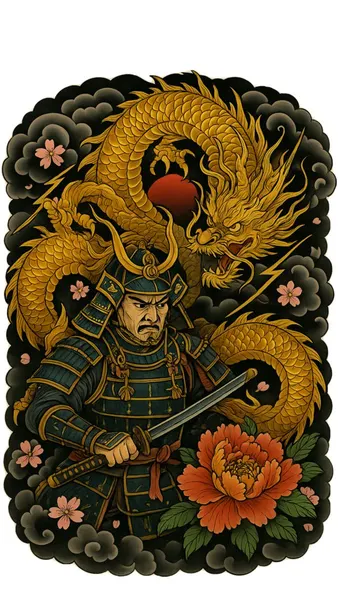 900+ ý tưởng hay nhất về Samurai tattoo trong 2026