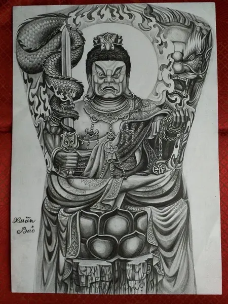 900+ ý tưởng hay nhất về Samurai tattoo trong 2026