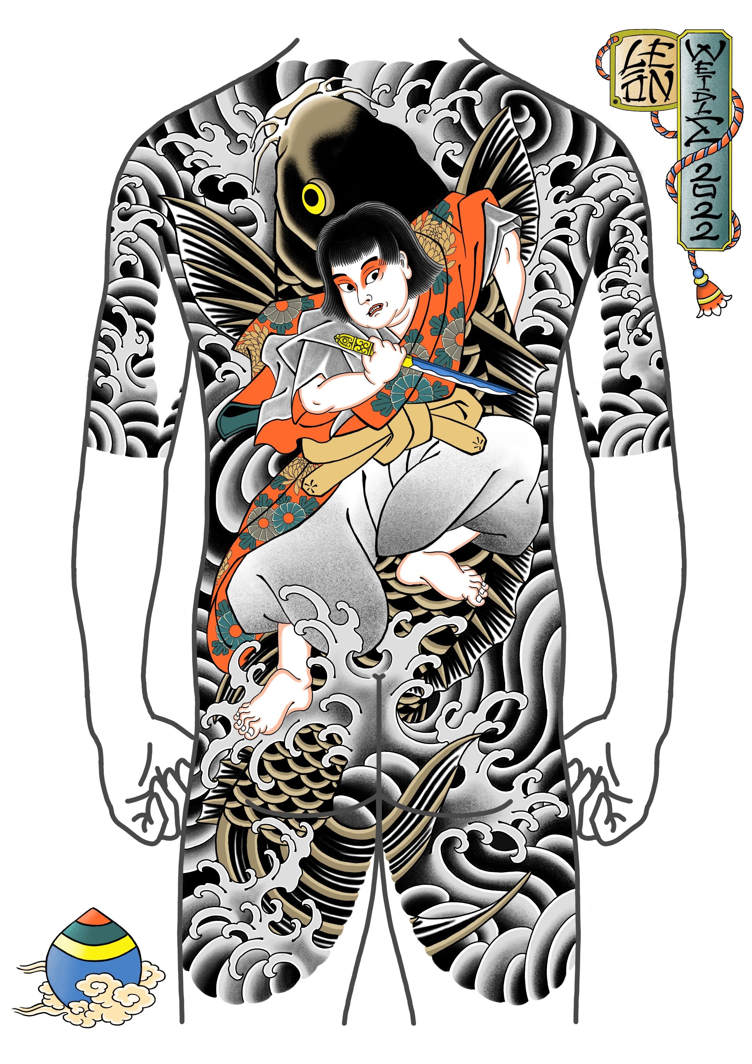 900+ ý tưởng hay nhất về Samurai tattoo trong 2026