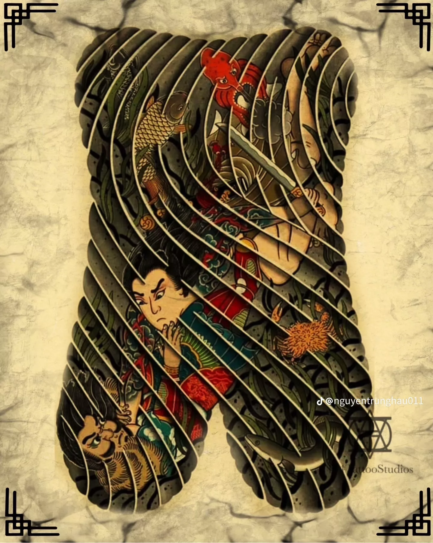 900+ ý tưởng hay nhất về Samurai tattoo trong 2026