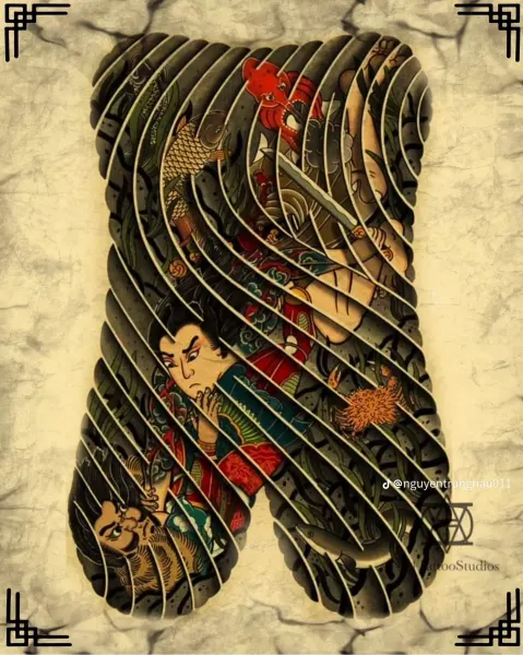 900+ ý tưởng hay nhất về Samurai tattoo trong 2026