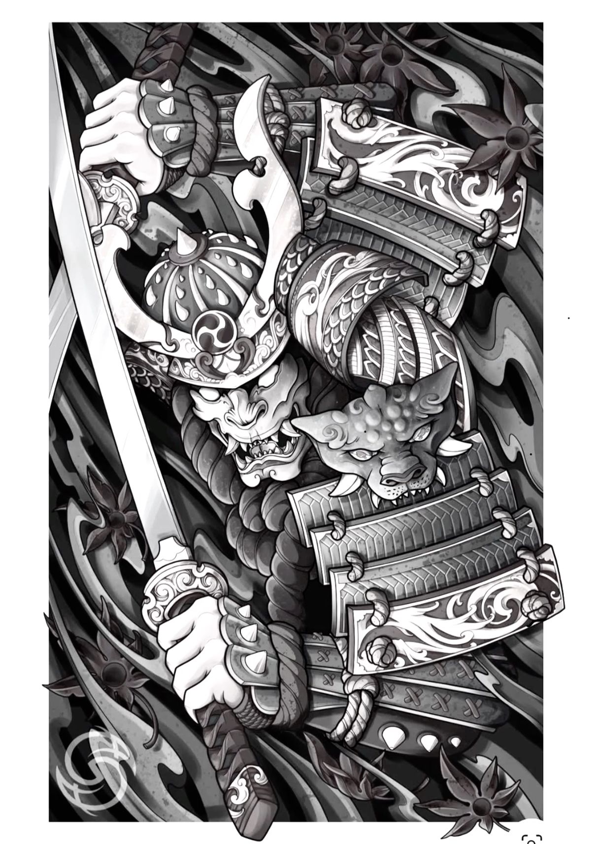 900+ ý tưởng hay nhất về Samurai tattoo trong 2026