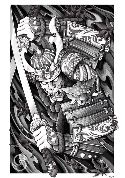 900+ ý tưởng hay nhất về Samurai tattoo trong 2026