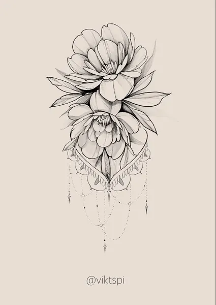 flowers tattoo