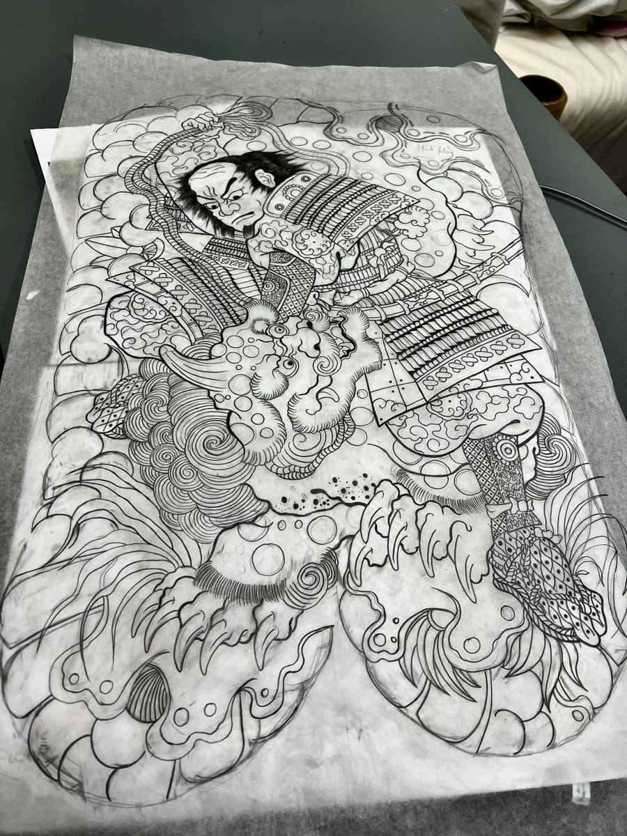 900+ ý tưởng hay nhất về Samurai tattoo trong 2026