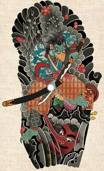 900+ ý tưởng hay nhất về Samurai tattoo trong 2026