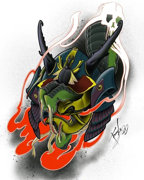 900+ ý tưởng hay nhất về Samurai tattoo trong 2026