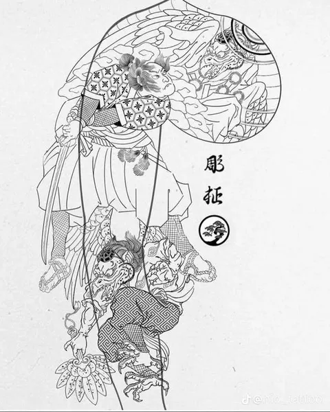 Samurai tattoo idea