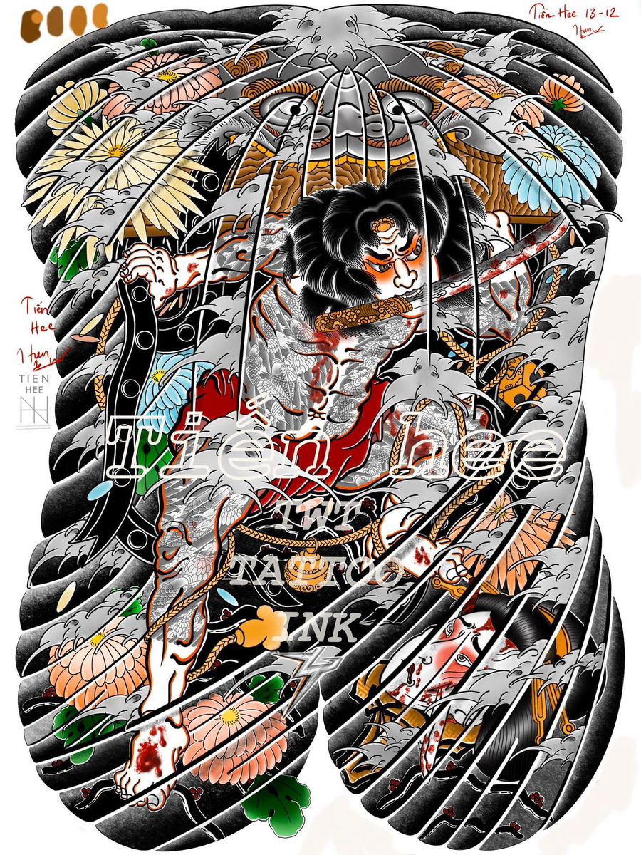 900+ ý tưởng hay nhất về Samurai tattoo trong 2026